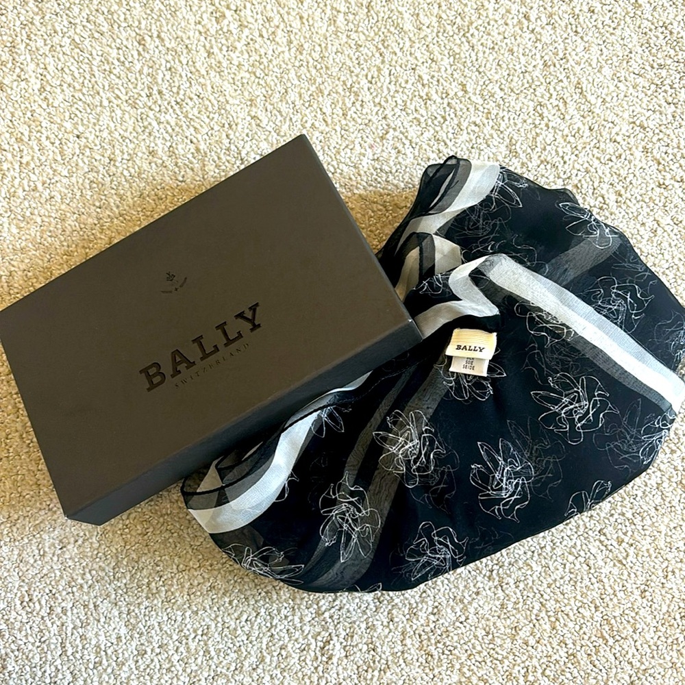 Bally 100% Silk Scarf